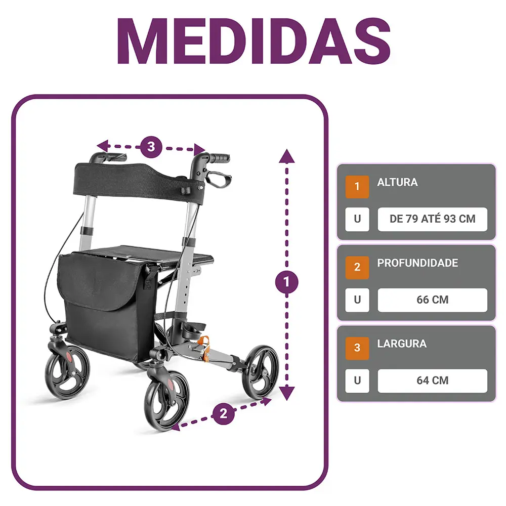 Medidas Andador SC303