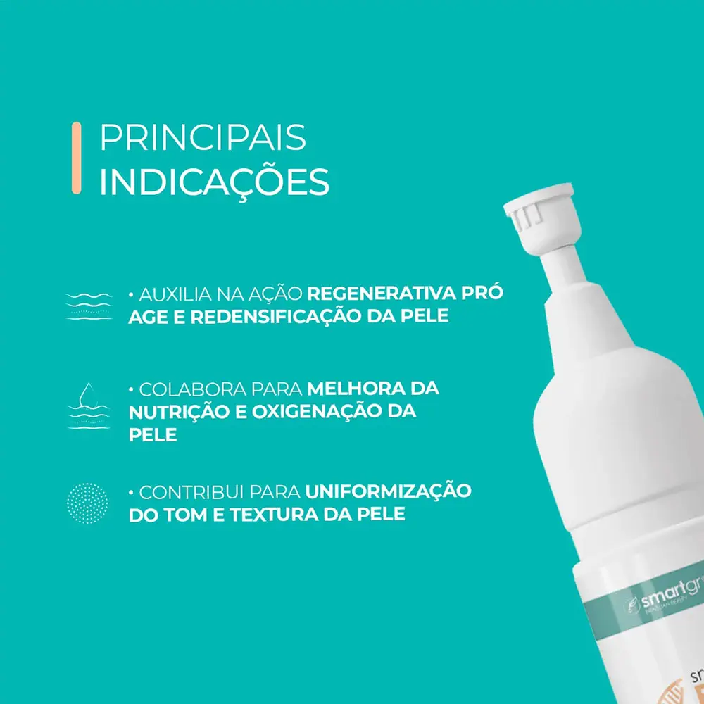 Principais ingredientes smart gr pdrn skin pro