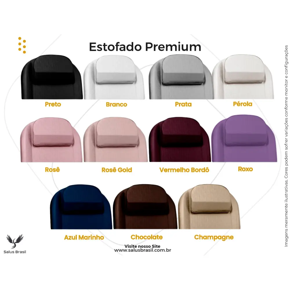 Poltronas para estetica salus