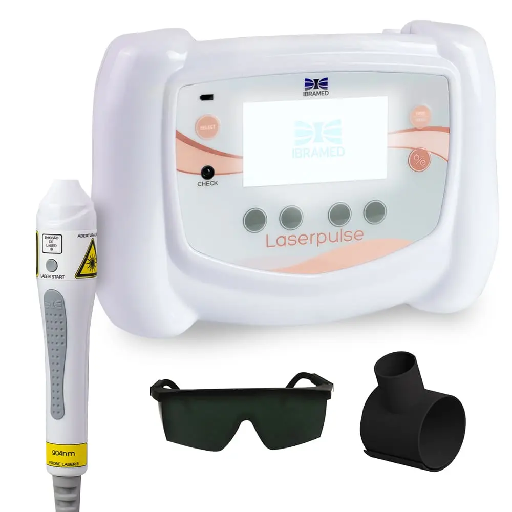 Kit do equipamento laserpulse com probe p5 Ibramed