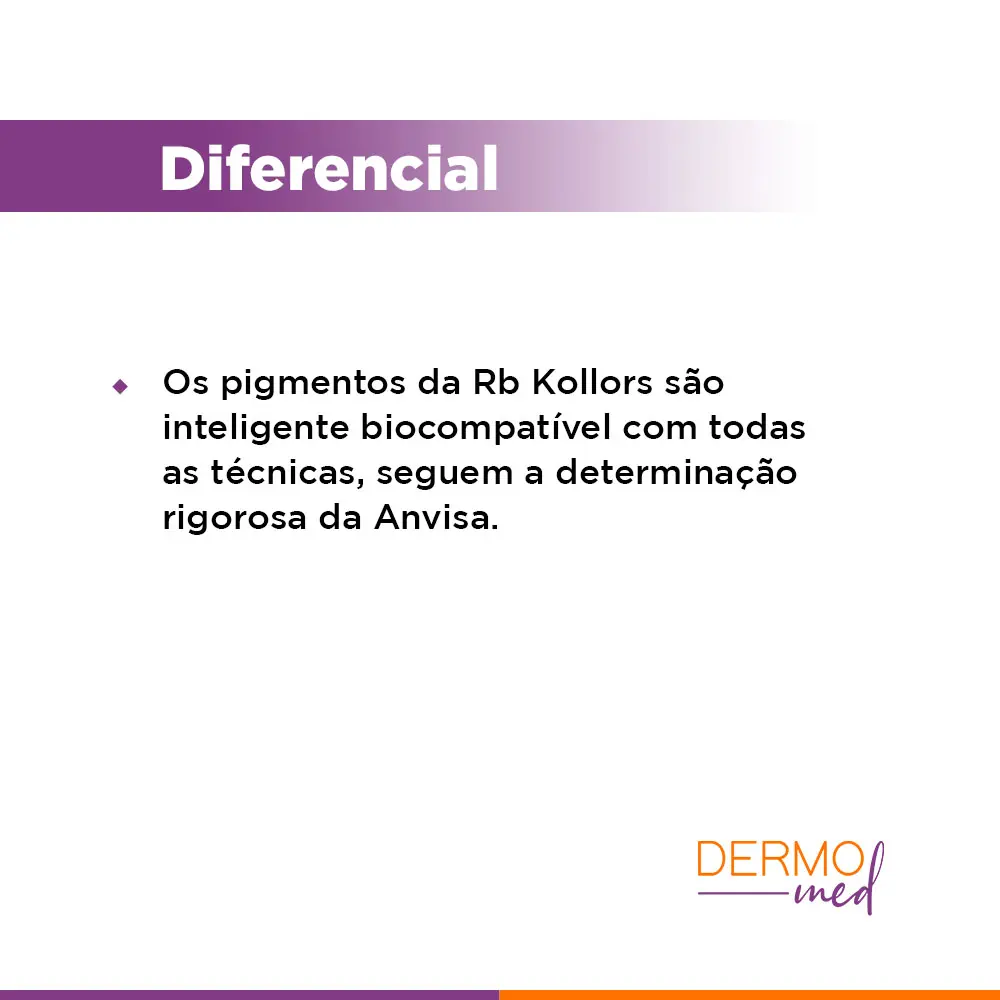 diferenciais dos pigmentos 3ml