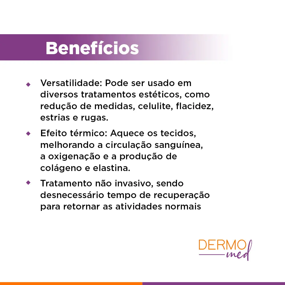 Imagem beneficios do aparelho sonopulse III 