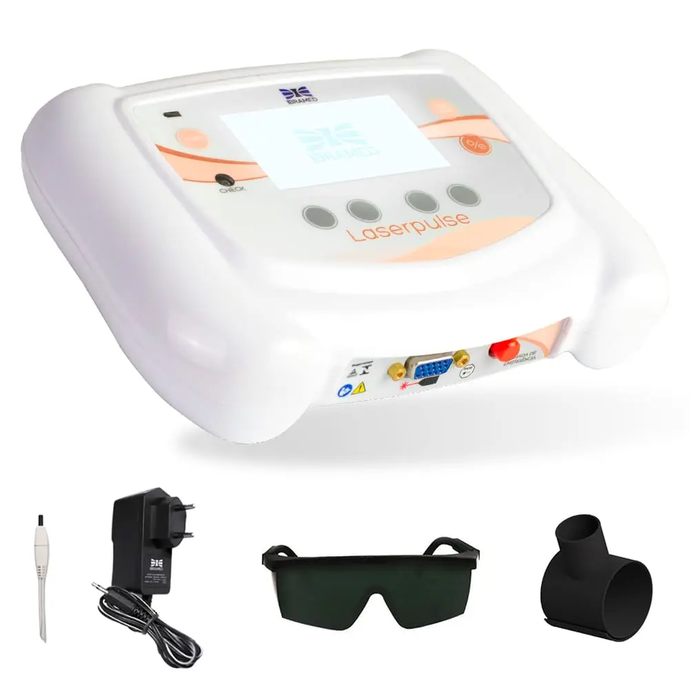 Novo laserpulse ibramed com acessórios inclusos