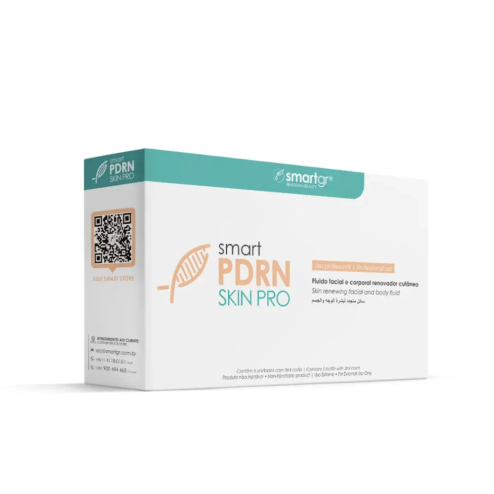 Caixa do fluido pdrn skin pro 3 ml Smart gr