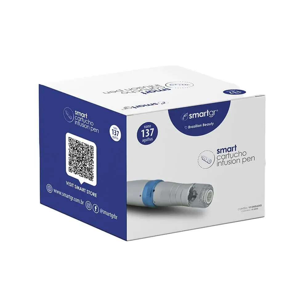  Cartucho Smart Infusion Pen 137 Nano Agulhas Caixa Com 10 Unidades