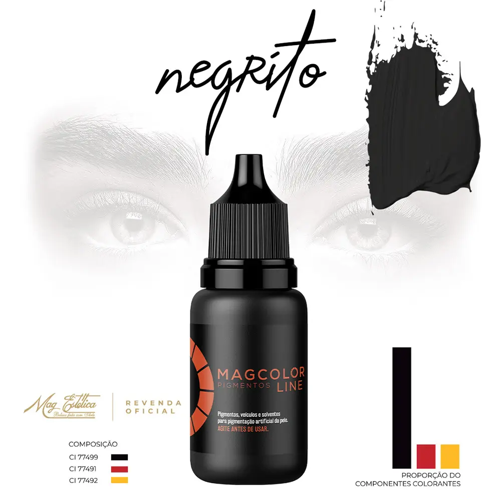 Pigmento negrito 5 ml