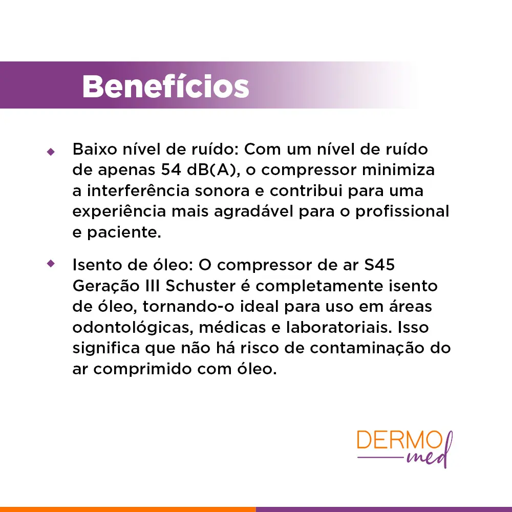 Imagem Beneficios Compressor de Ar