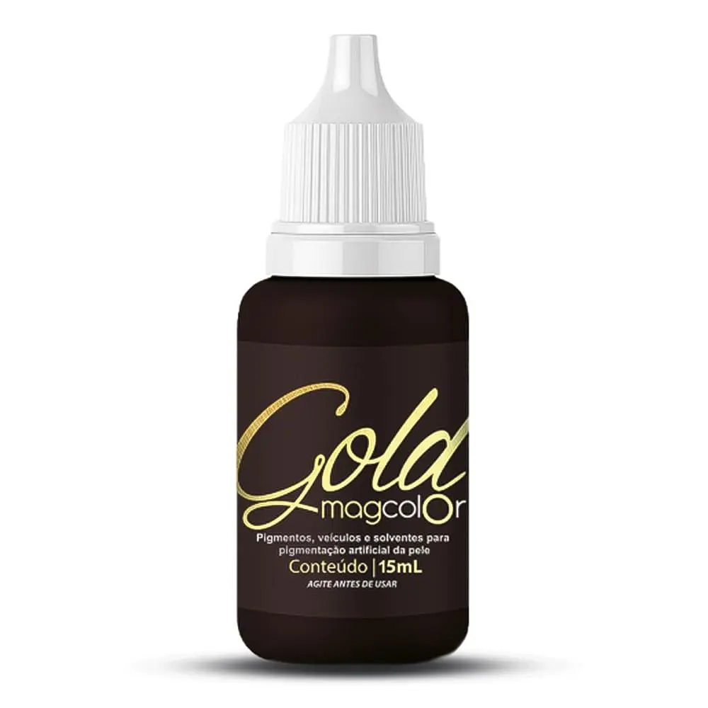 Castanho escuro intenso mag gold 15  ml