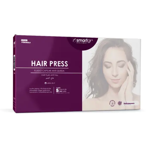 Imagem caixa alta qualidade Hair Press