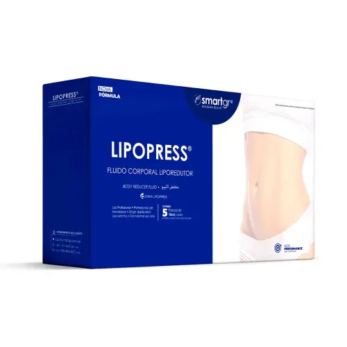 Imagem caixa em alta qualidade Lipopress Liporedutor