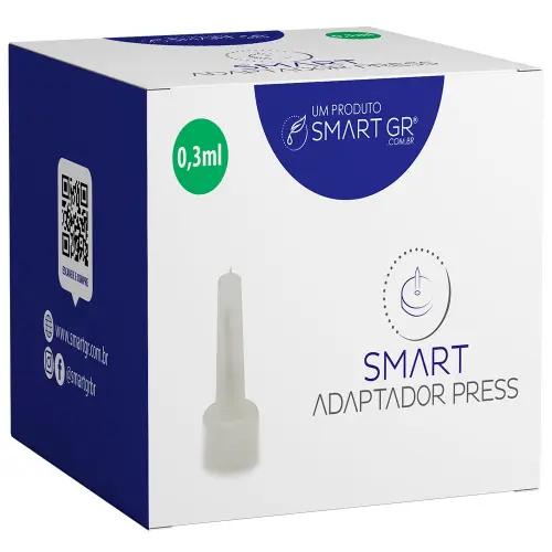 Caixa de Adaptador Descartável Smart Press 