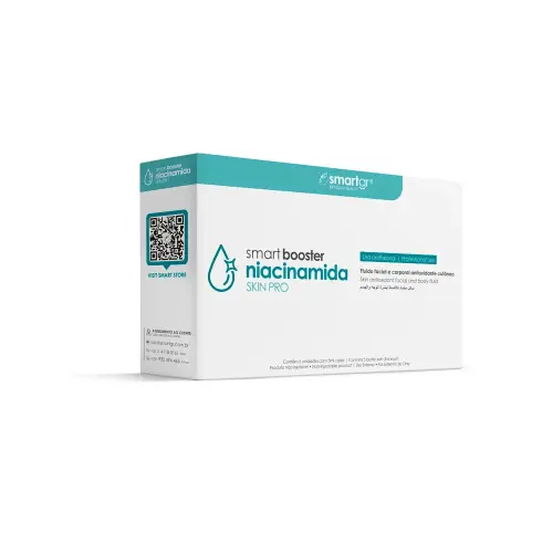 caixa de fluido booster niacinamida skin pro