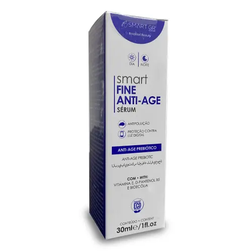 Imagem caixa produto Fine Anti Age Prebióticos Serum Facial