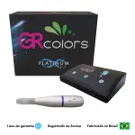 Dermógrafo Novo Platinum Colors Para Micropigmentação - Gr Colors