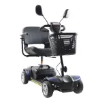 Scooter Elétrica Preta Modelo LB Ligth Até 136 Kg - Dellamed