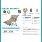 Colchão Pneumático Kit Air Plus Anti Escaras - Dellamed