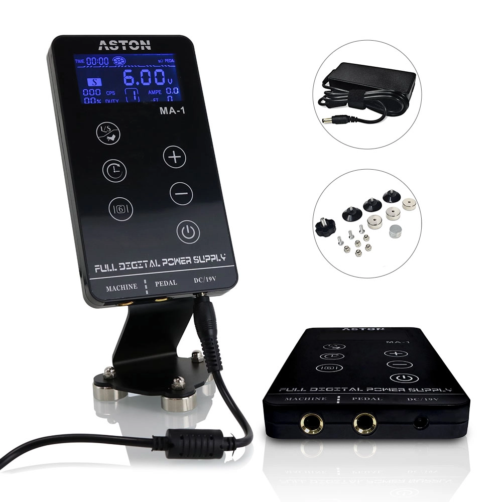 Fonte De Tatuagem Digital Modelo Power Supply Ma-1 - Aston