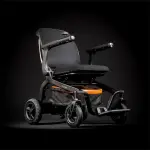 Cadeira de Rodas Motorizada Robooter E40 Black Edition - Power Lite