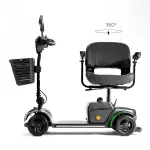 Scooter Motorizada Speed S Até 136 Kg Com 4 Suspensões - Power Lite