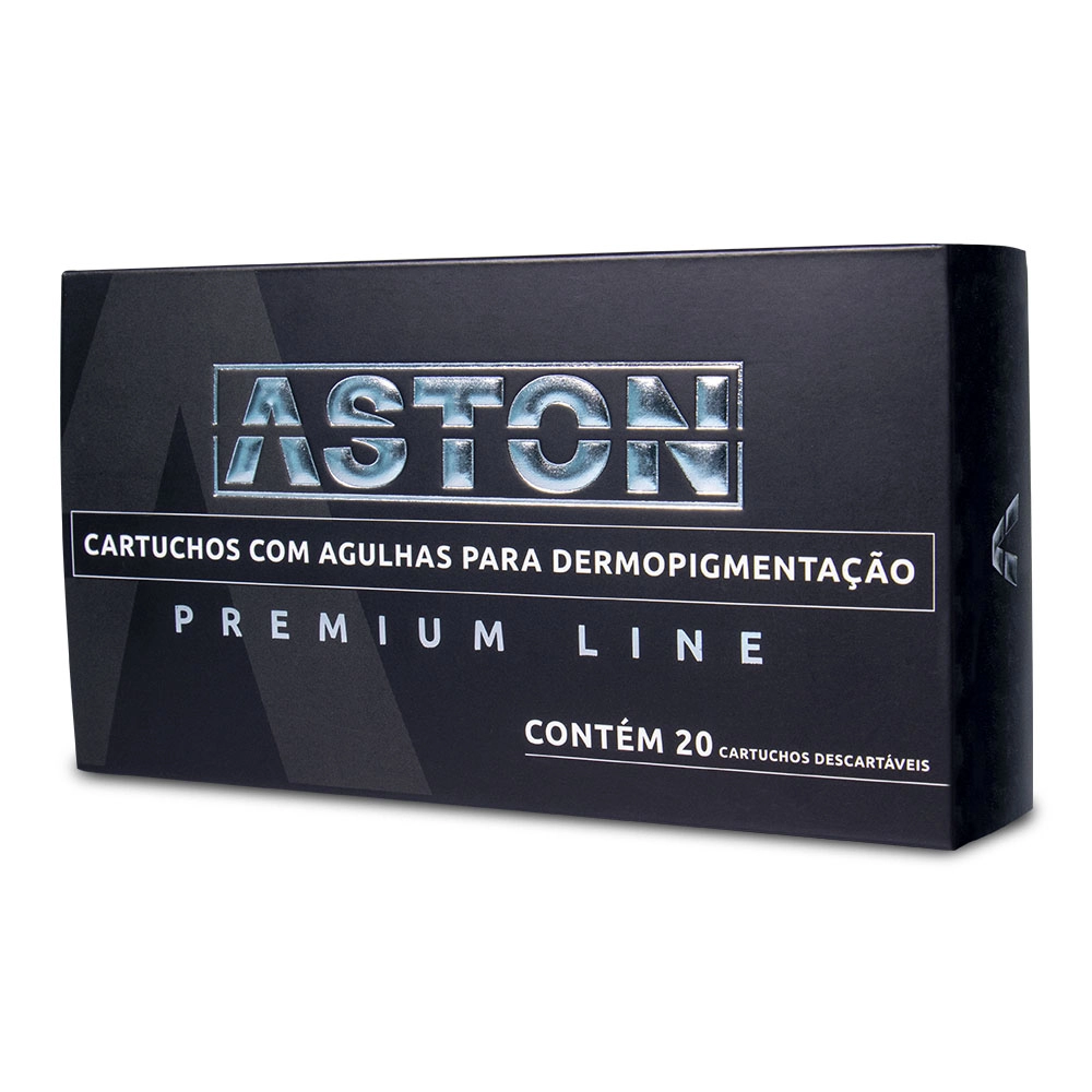 Cartuchos Premium RM Para Tatuagem CX 20 Unidades - Aston