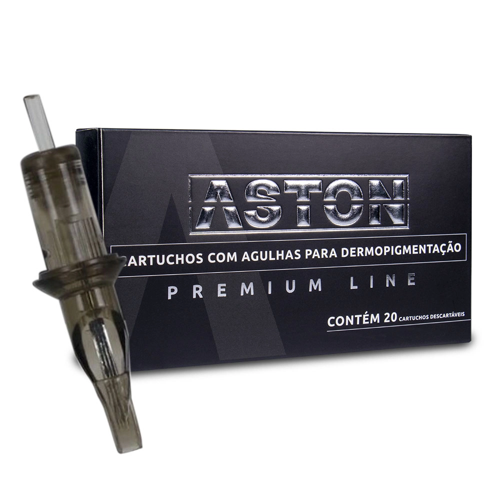 Cartuchos Premium RM Para Tatuagem CX 20 Unidades - Aston