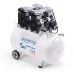 Compressor De Ar Para 02 Consultórios S60 51 Litros Geração III Schuster