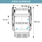 Cadeira De Rodas Modelo D600 Dobrável Até 120 Kg - Dellamed