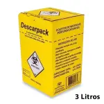 Caixa Coletor Perfurocortante  3l - Descarpack