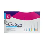 Microcanula Flexível  22GX50MM Caixa Com 10 Unidades - Dermia Beauty